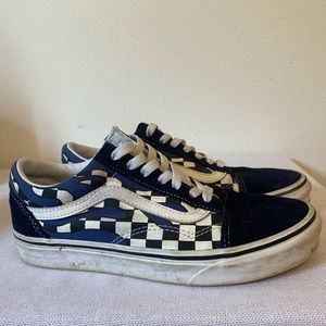 Vans Old Skool checkered flame